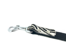 Load image into Gallery viewer, ZEBRA - Zebra print dog collar & lead set
