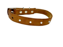 Load image into Gallery viewer, DUCHESS leather dog collar
