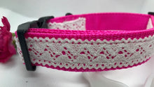 Load image into Gallery viewer, Pink and Lace collar
