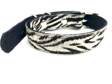 Load image into Gallery viewer, ZEBRA - Zebra print dog collar &amp; lead set
